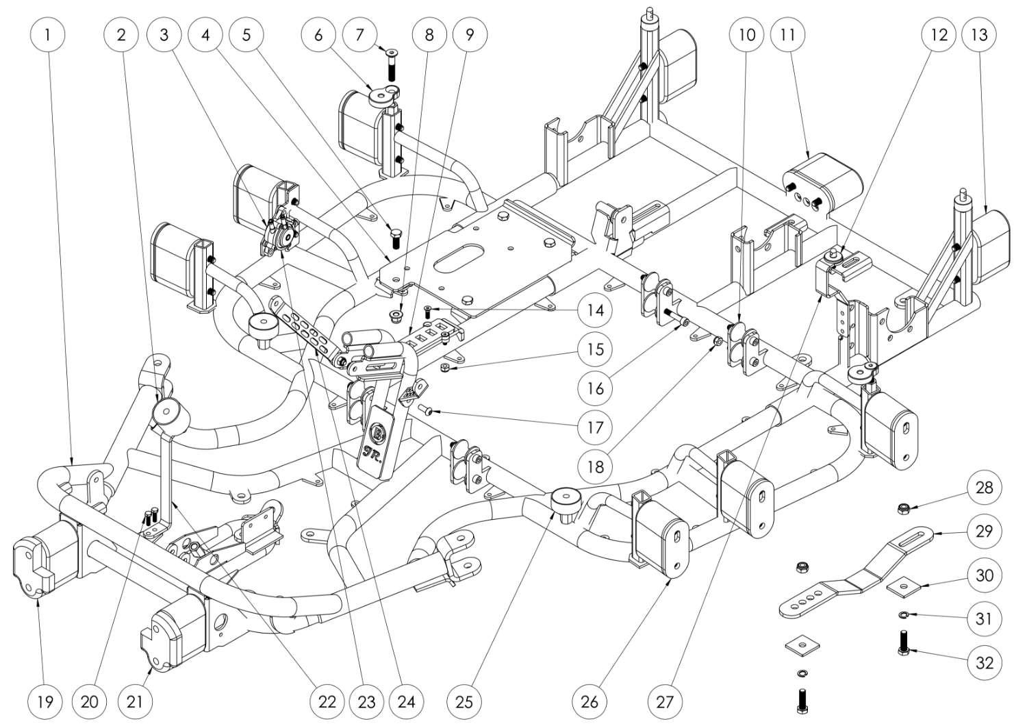 Junior Chassis & Bracketry