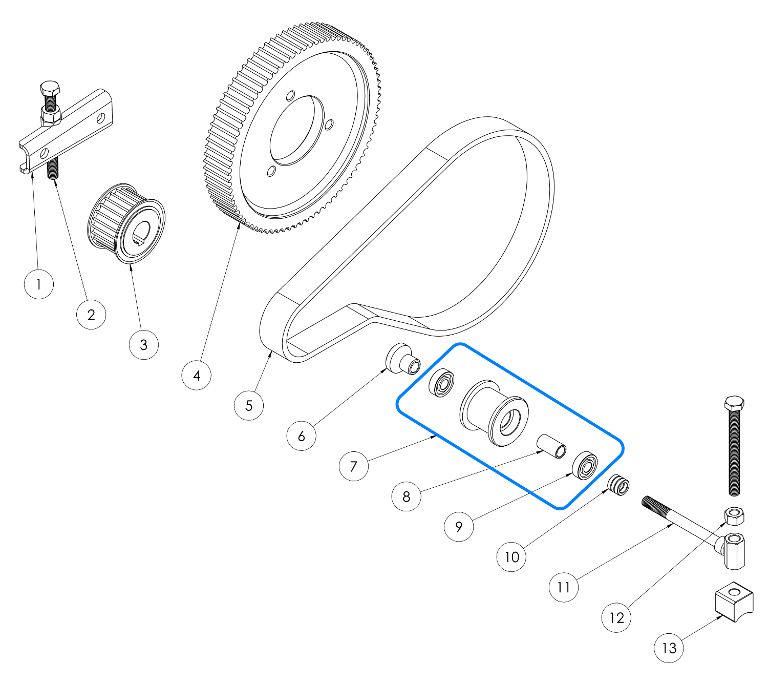 Junior Drive Tensioner