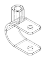 2354 Fixed Tensioner Rail Mounting Bracket