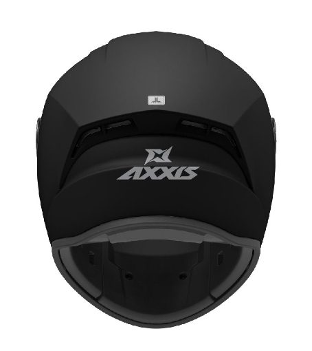 Crash Helmet AXXIS with DD Ring. Matte Black - M